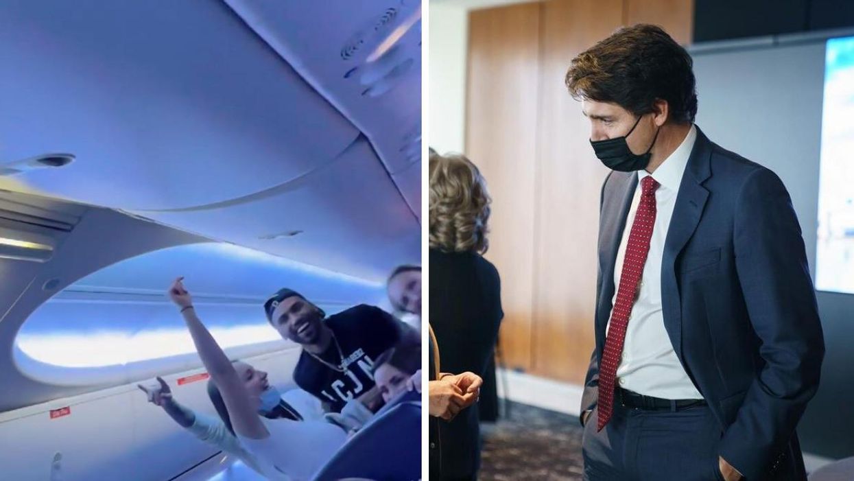 Trudeau Says He's 'Extremely Frustrated' By The Quebecers Who Partied On A Sunwing Flight