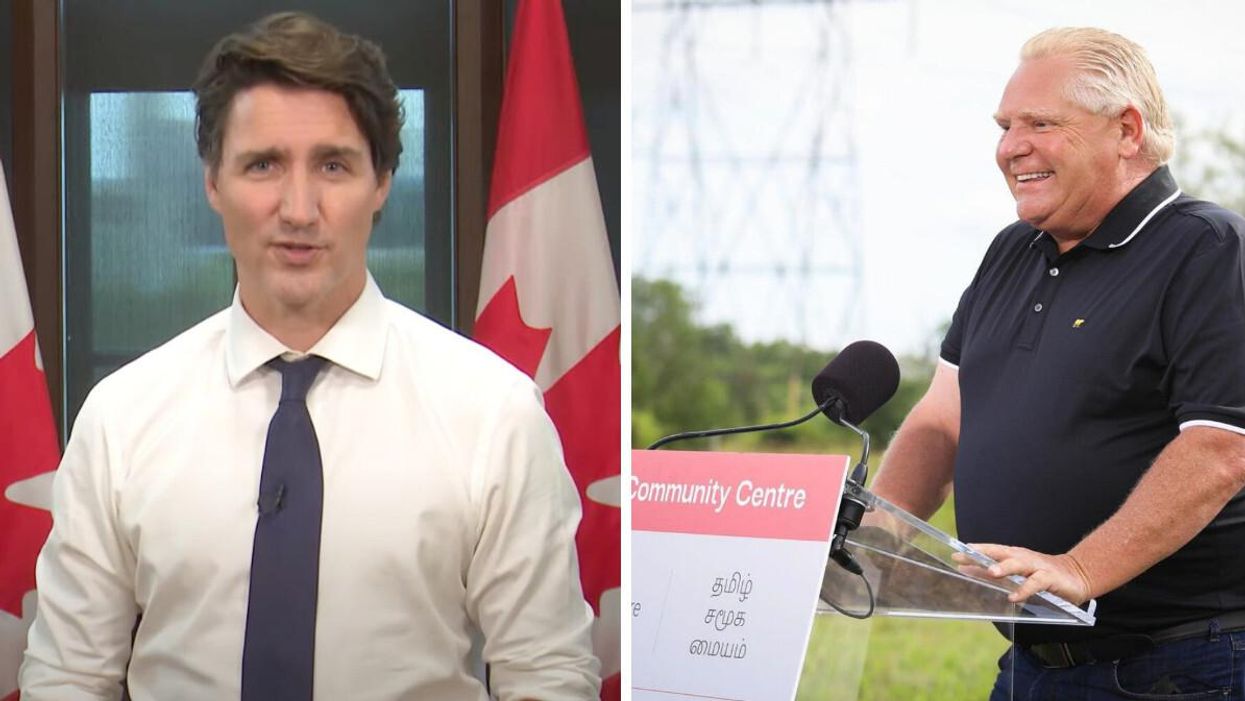 Trudeau Says His 'Real Leadership' Is What Made Ford Bring Vaccine Certificates To Ontario