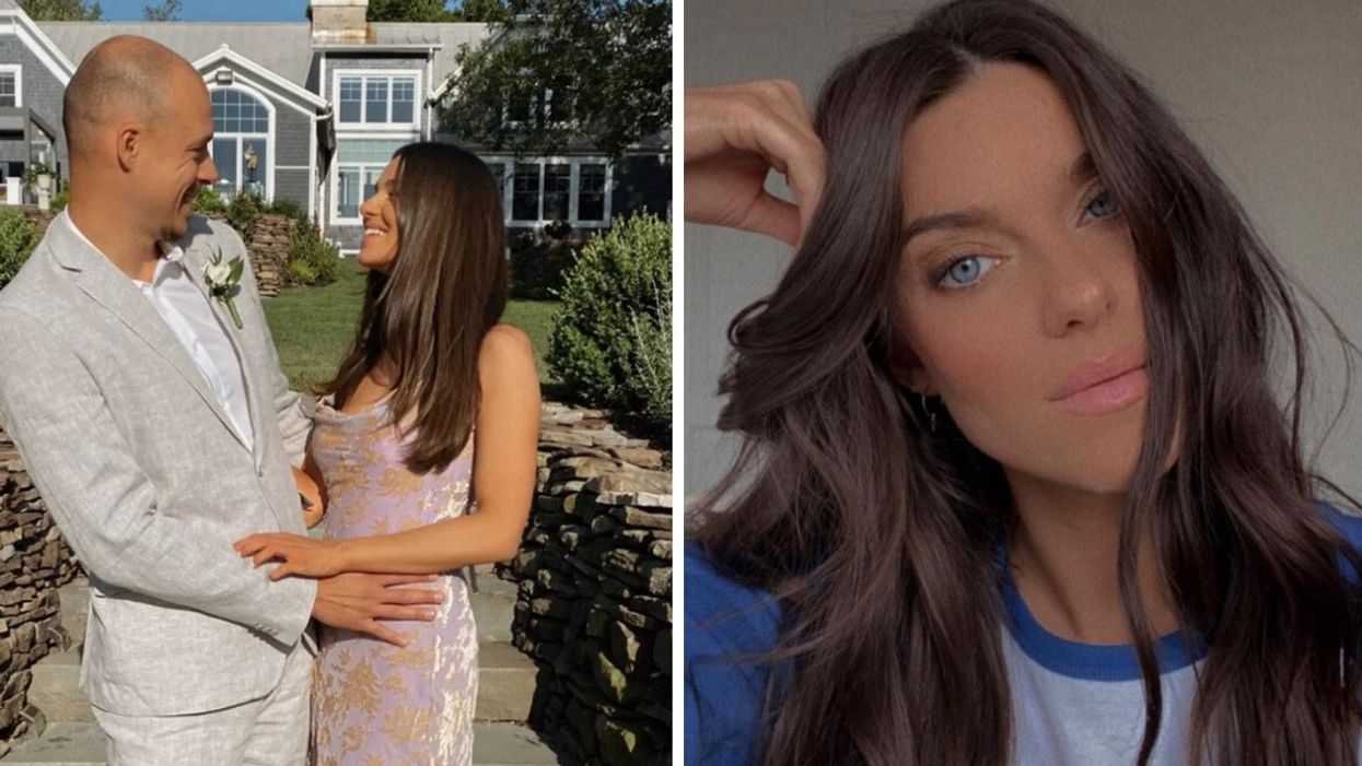 Trudy et son amoureux Fred. Droite : Trudy Simoneau.