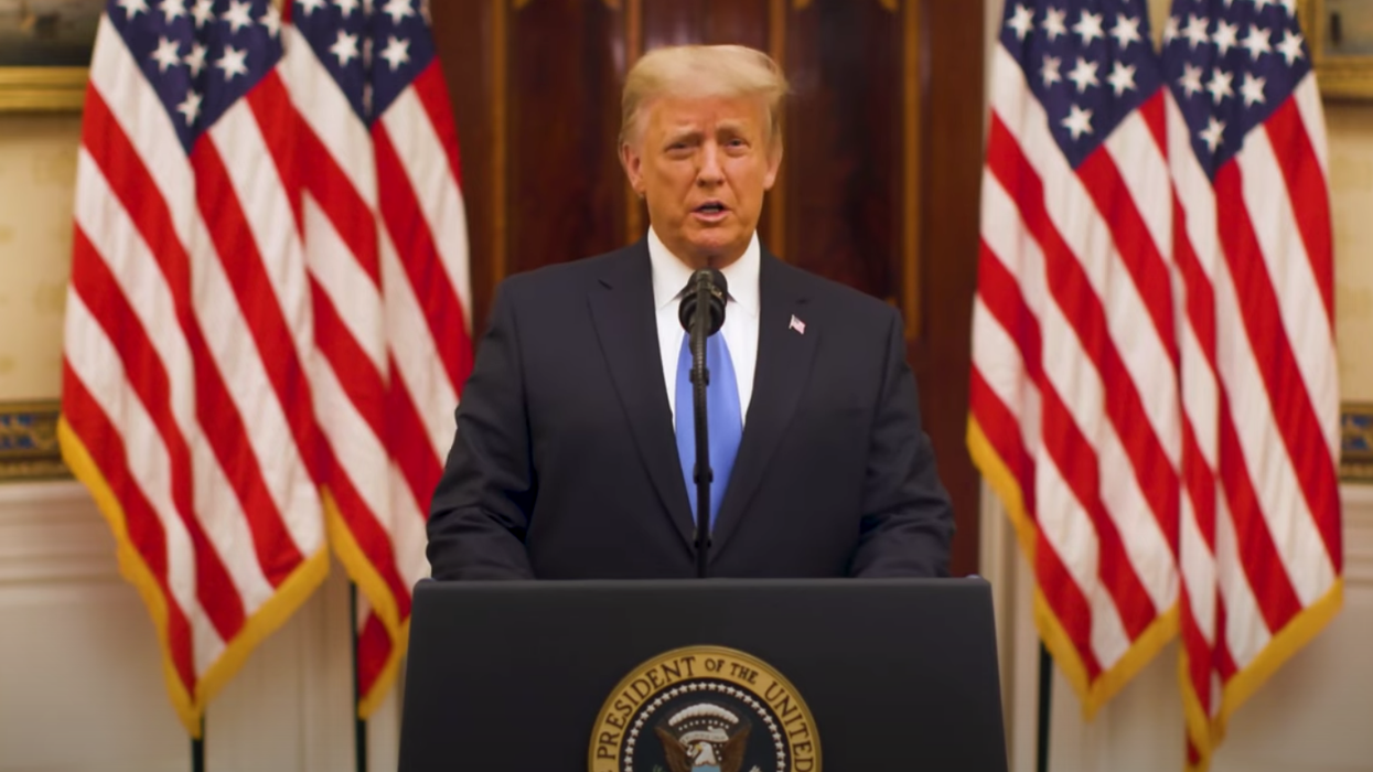 Trump's Farewell Speech Reflects On His Presidency & Says 'The Best Is Yet To Come'