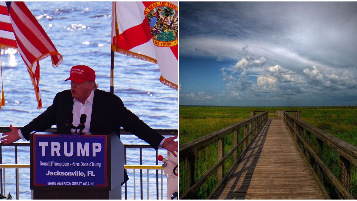 Trump Visits Florida Today To Discuss New National Parks Law
