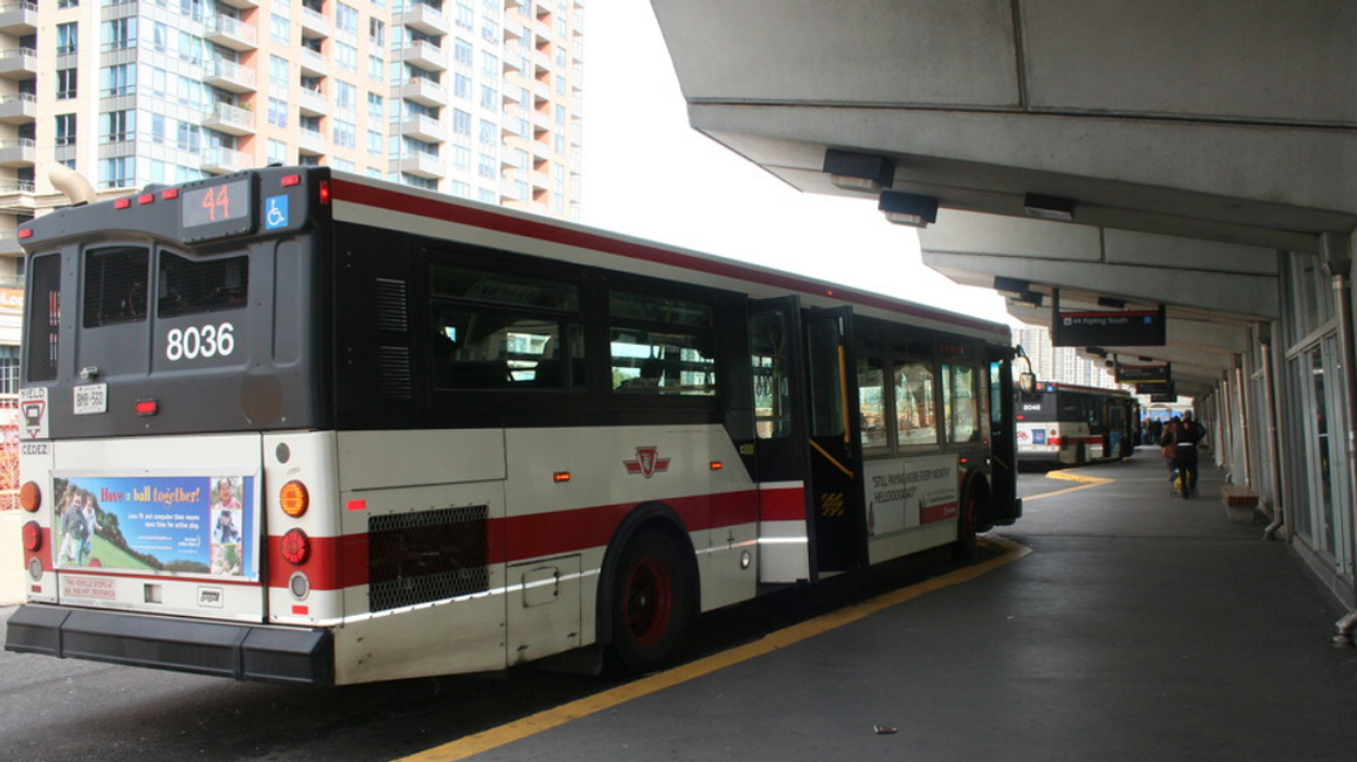 TTC bus.