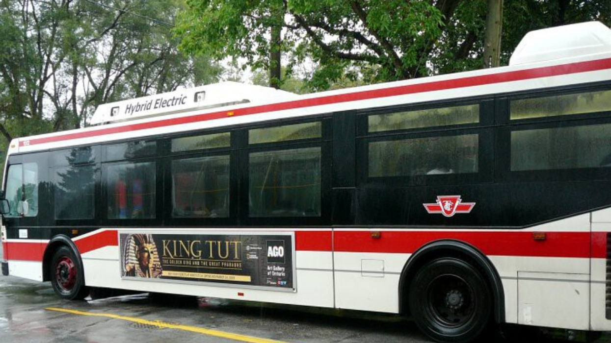 TTC bus.