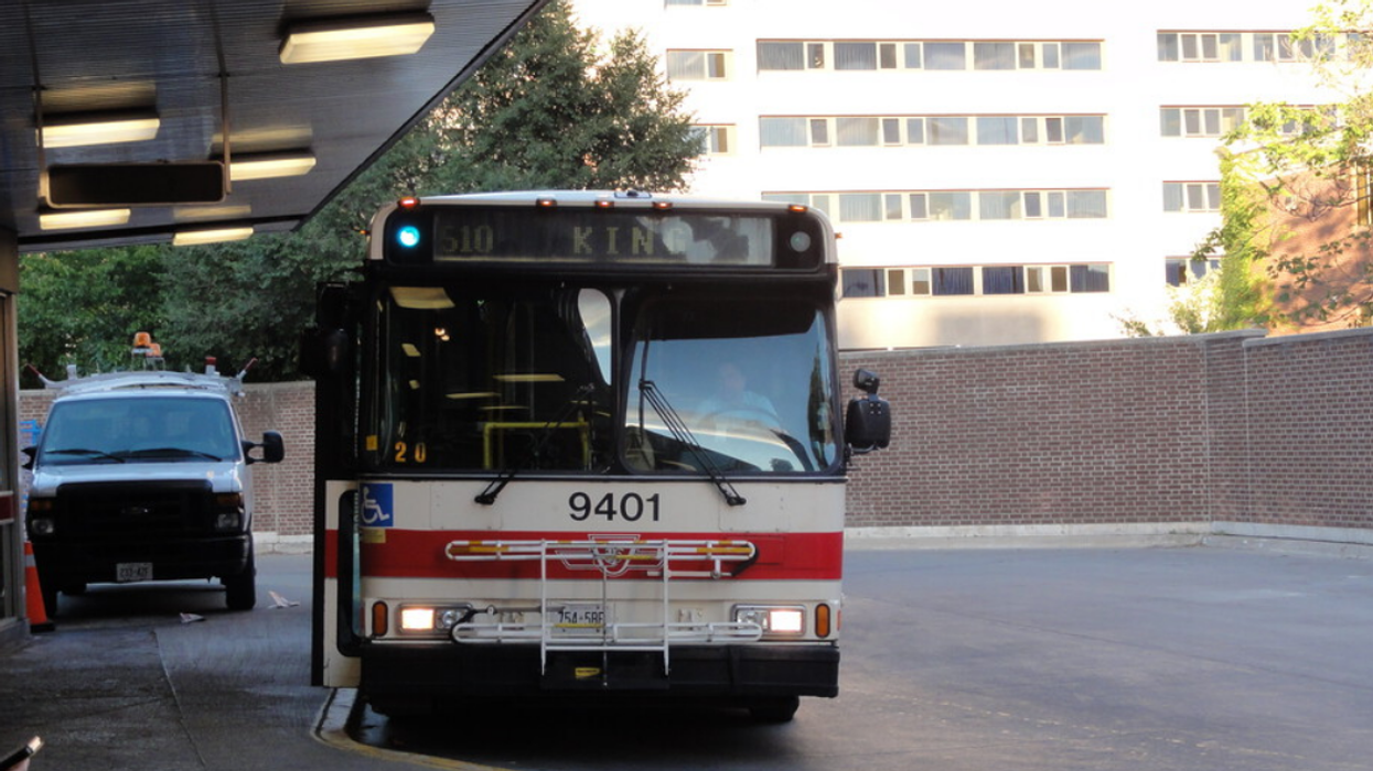 TTC bus.