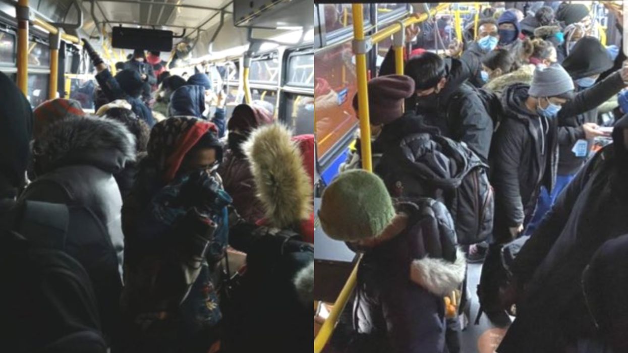 TTC Crowding Still Seems To Be A Problem Despite The Stay-At-Home (PHOTOS)