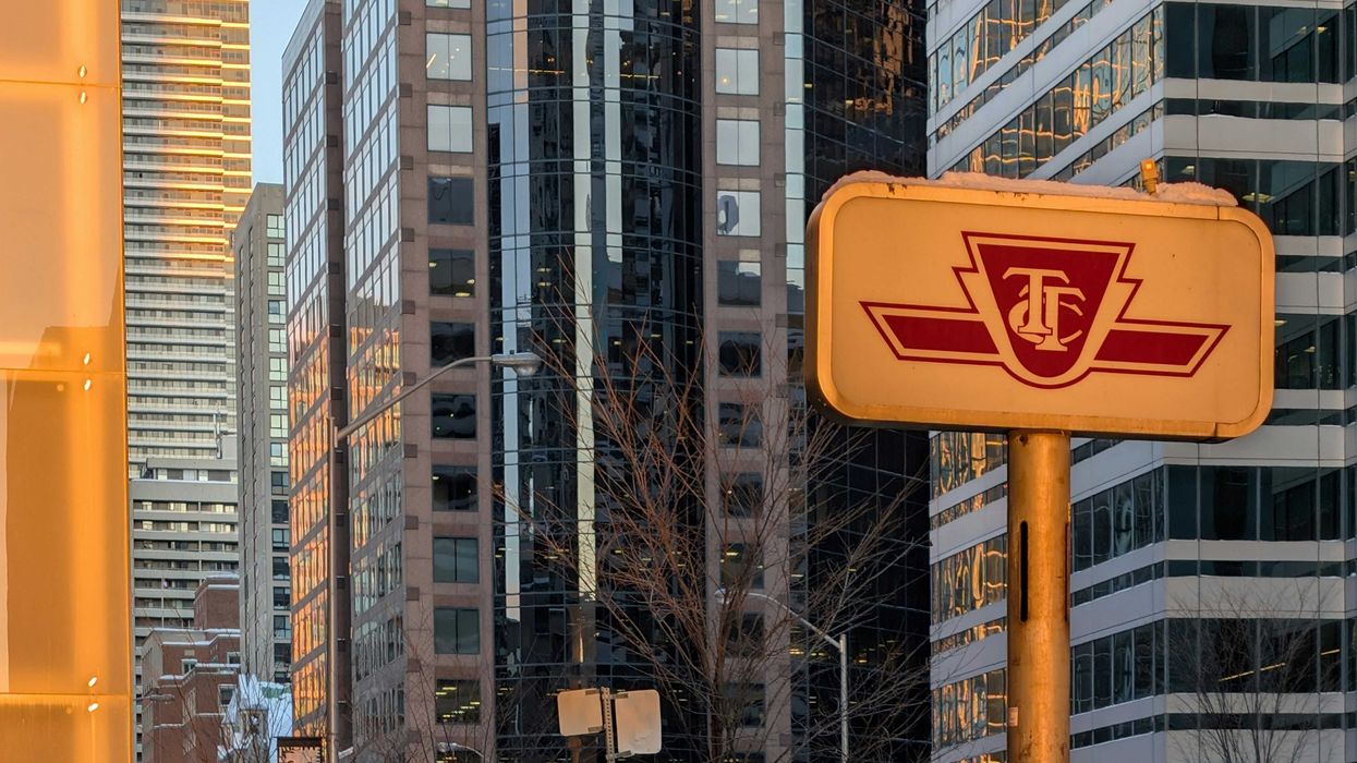 ttc sign on a toronto street