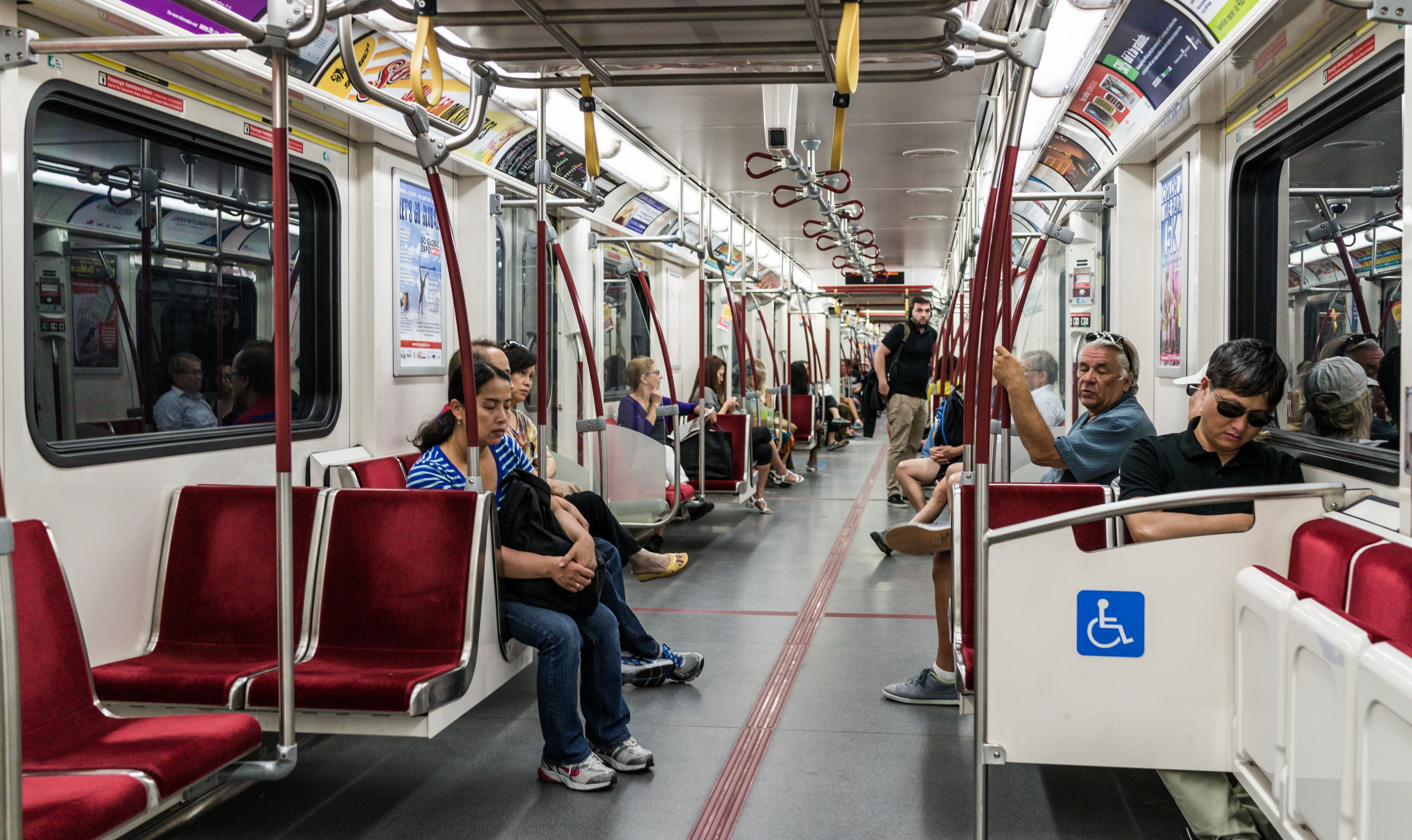 TTC subway.