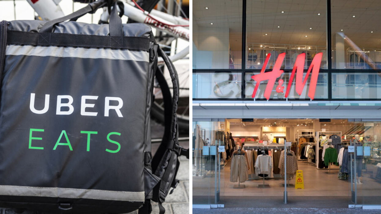 Tu peux maintenant commander du H&M et Indigo sur UberEats à Montréal