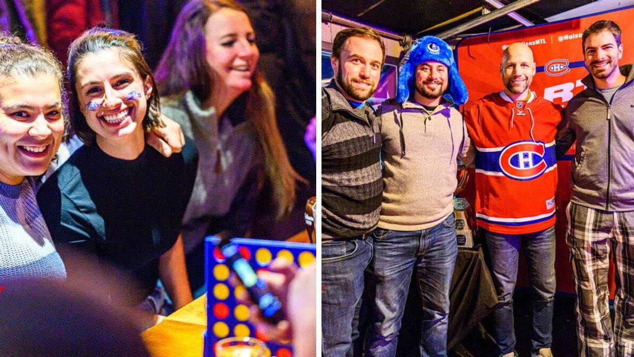 Tu peux vivre la frénésie des matchs des Canadiens avec les partys de visionnement Molson Export cette saison