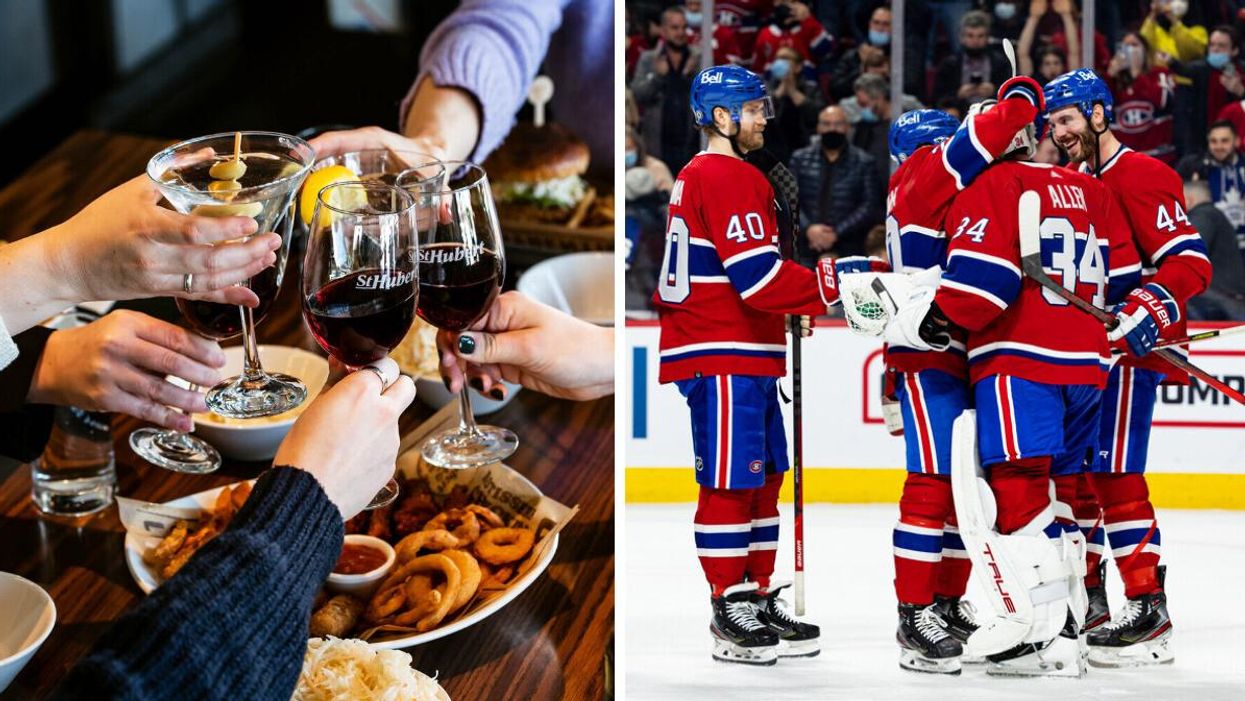 Tu pourrais gagner un voyage à Las Vegas pour aller voir les Canadiens grâce à St-Hubert