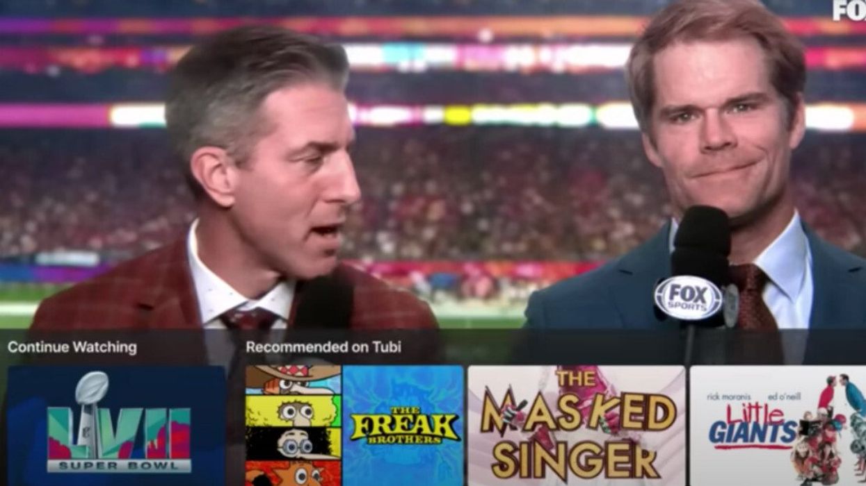 Tubi's Super Bowl ad.