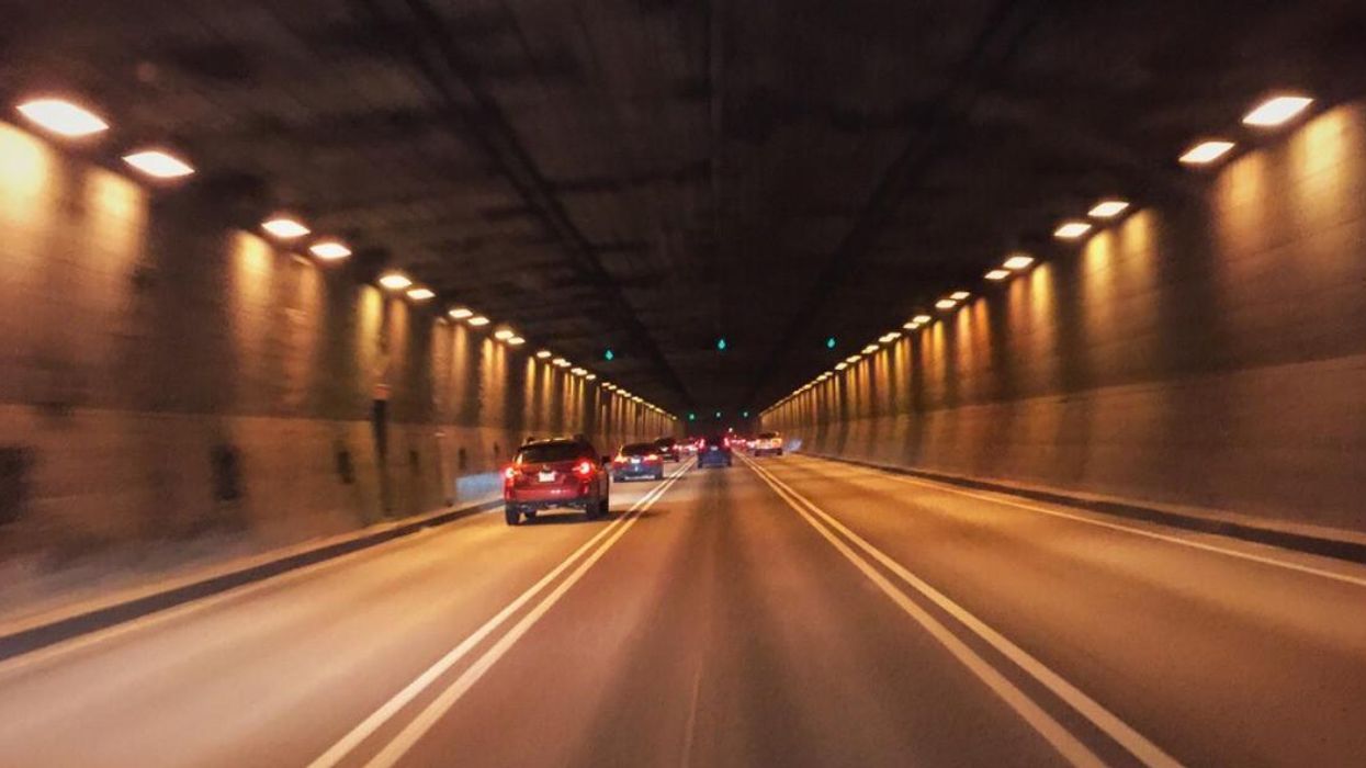 Tunnel Ville-Marie à Montréal.