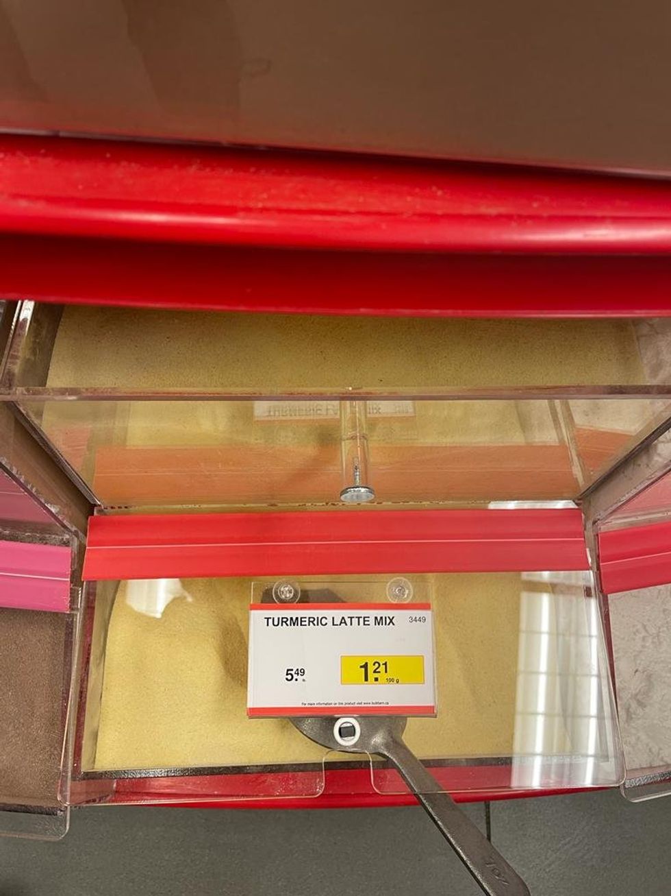 Turmeric latte mix.