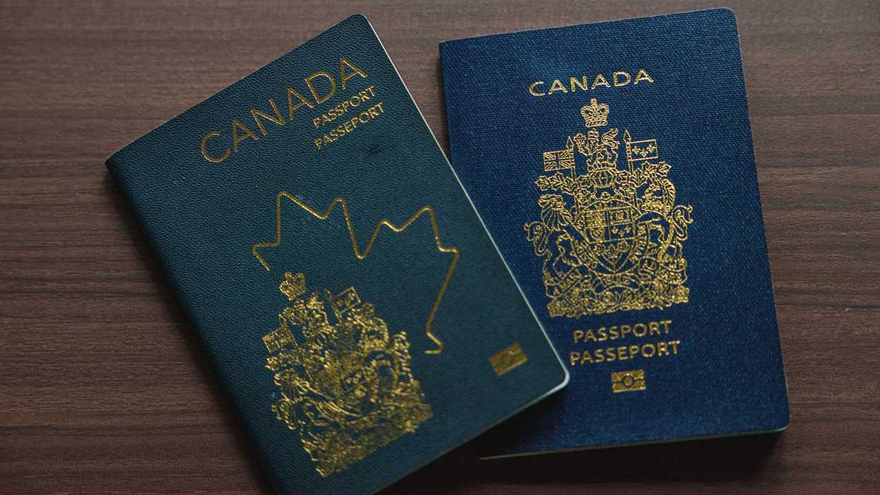 two canadian passports