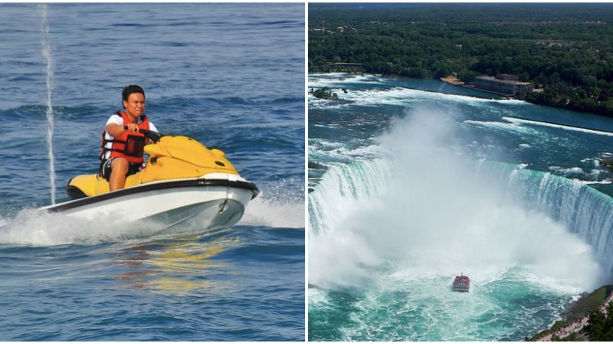 Two Jet Skiiers at Niagara Falls Got Way Too Close For Comfort Over the Weekend