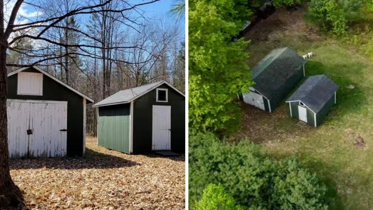 Two sheds for sale in Pembroke, Ontario.