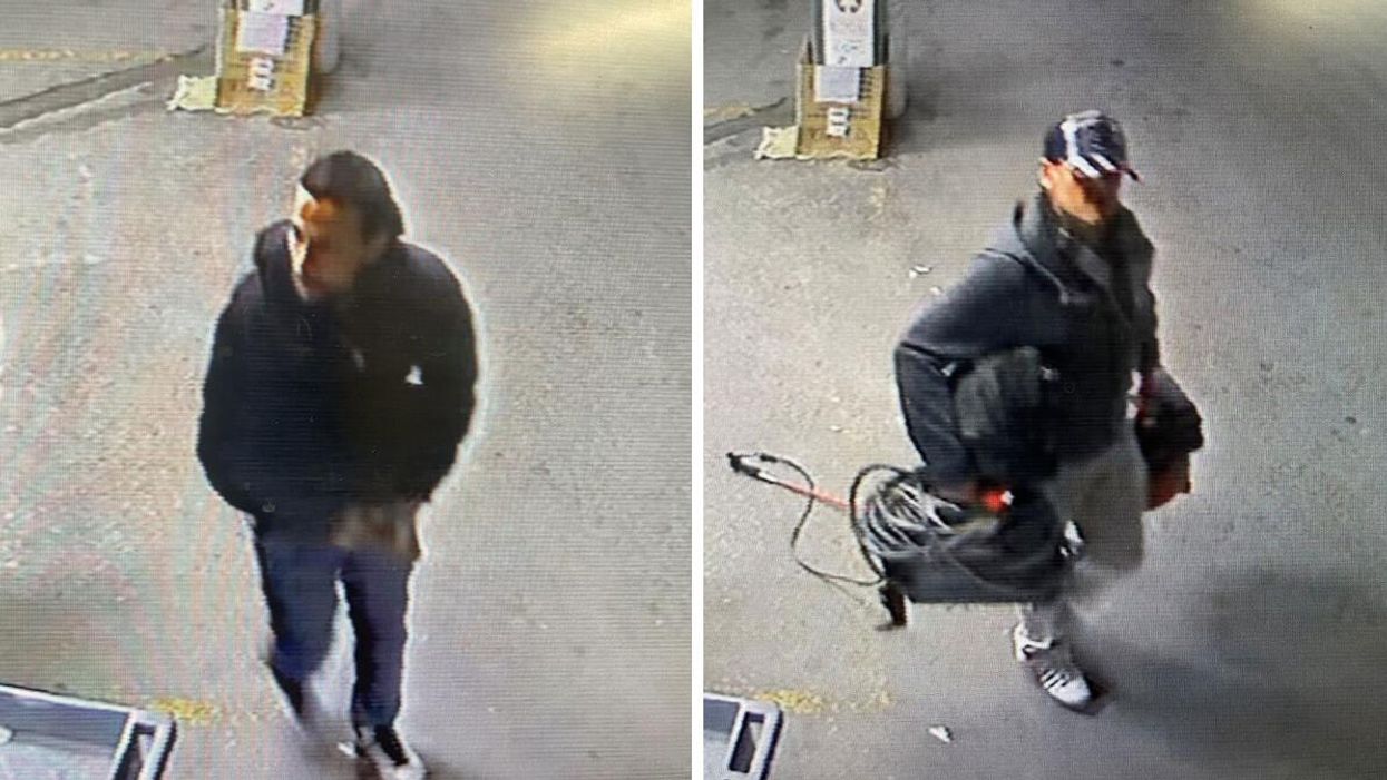 Two suspects wanted after a Toronto Humane Society rescue van was stolen.