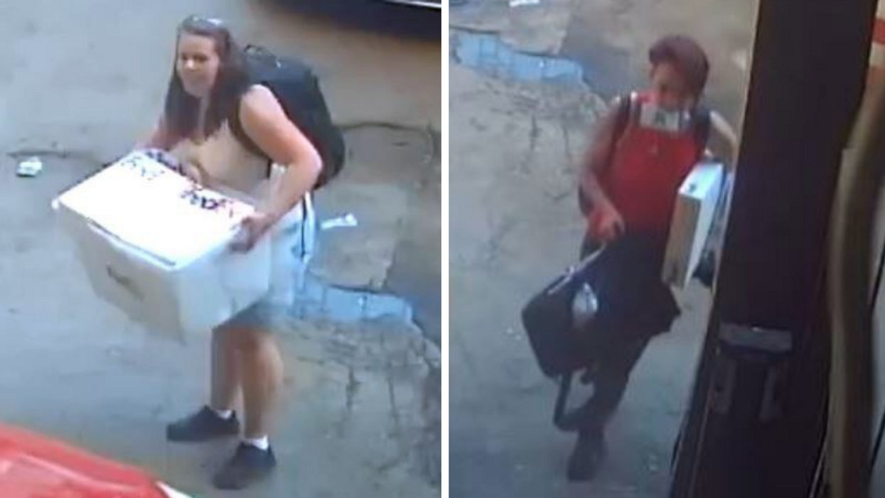 Two suspects wanted by Toronto Police Service.