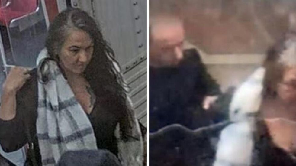 Two suspects wanted in an alleged threatening incident on the TTC.