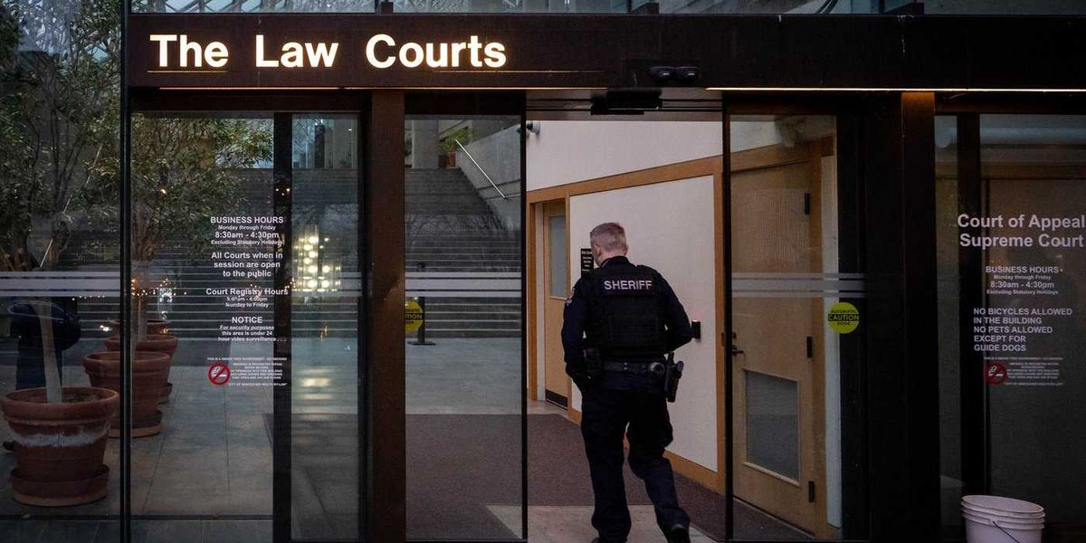 Two views of Vancouver café stabbing suspect Two views of Vancouver café stabbing suspect