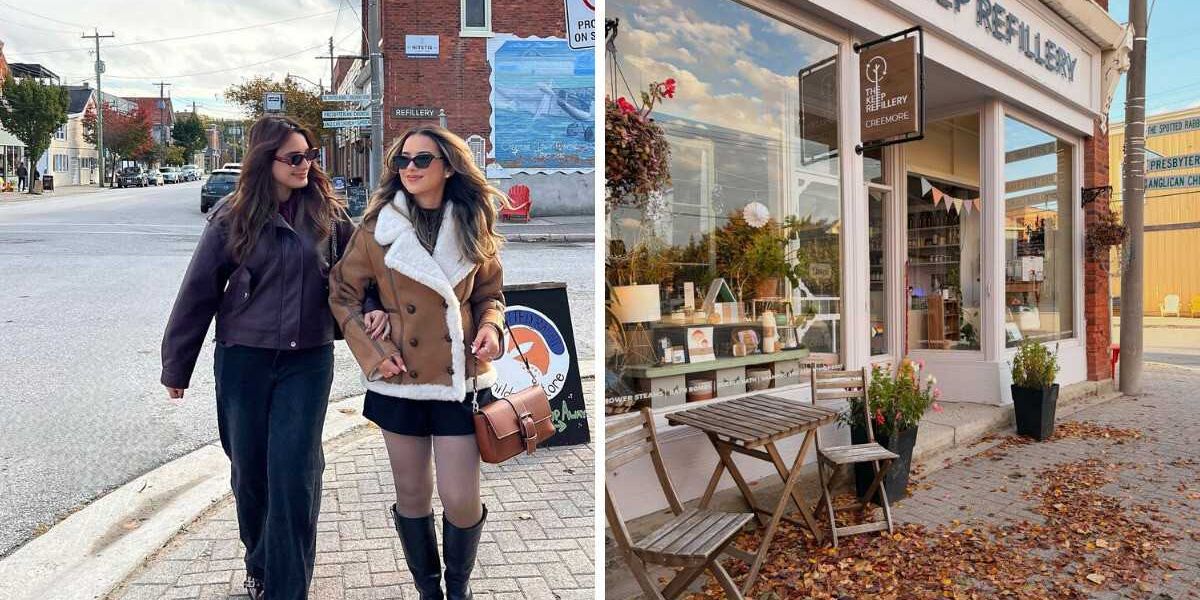 This Ontario village with little shops and rolling hills is like a cozy Hallmark scene