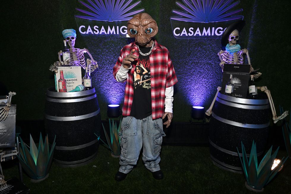 Tyga at the 2022 Casamigos Halloween party.
