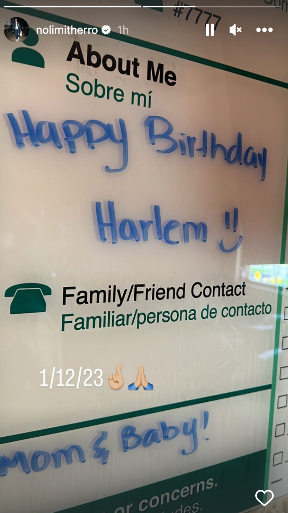 Tyler Herro's instagram story.