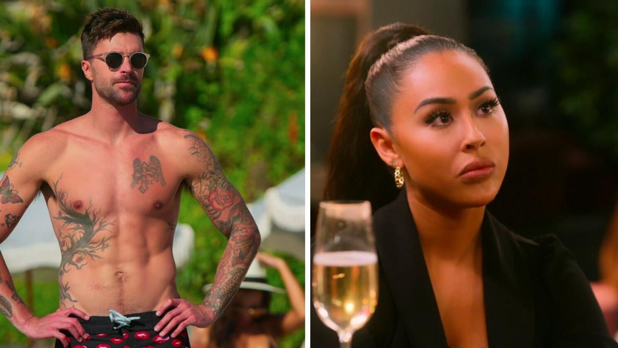 Tyler Stanaland on Selling the OC. Right: Kayla Cardona on Selling the OC.