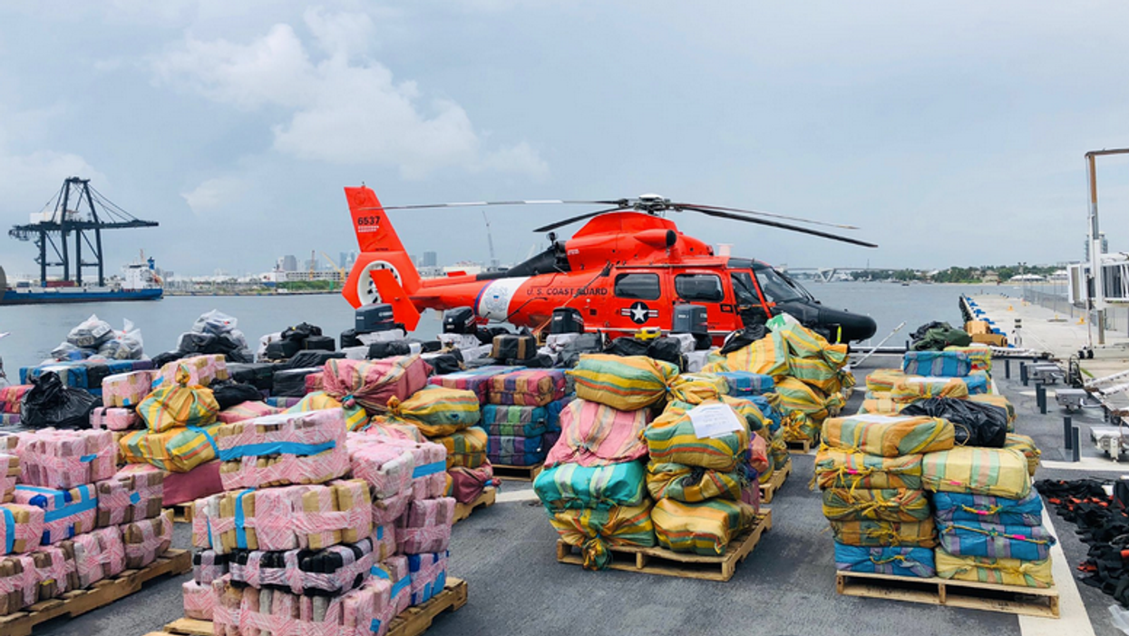 U.S. Coast Guard Confiscate $400M Worth Of Drugs & Offloads Cargo Near Miami