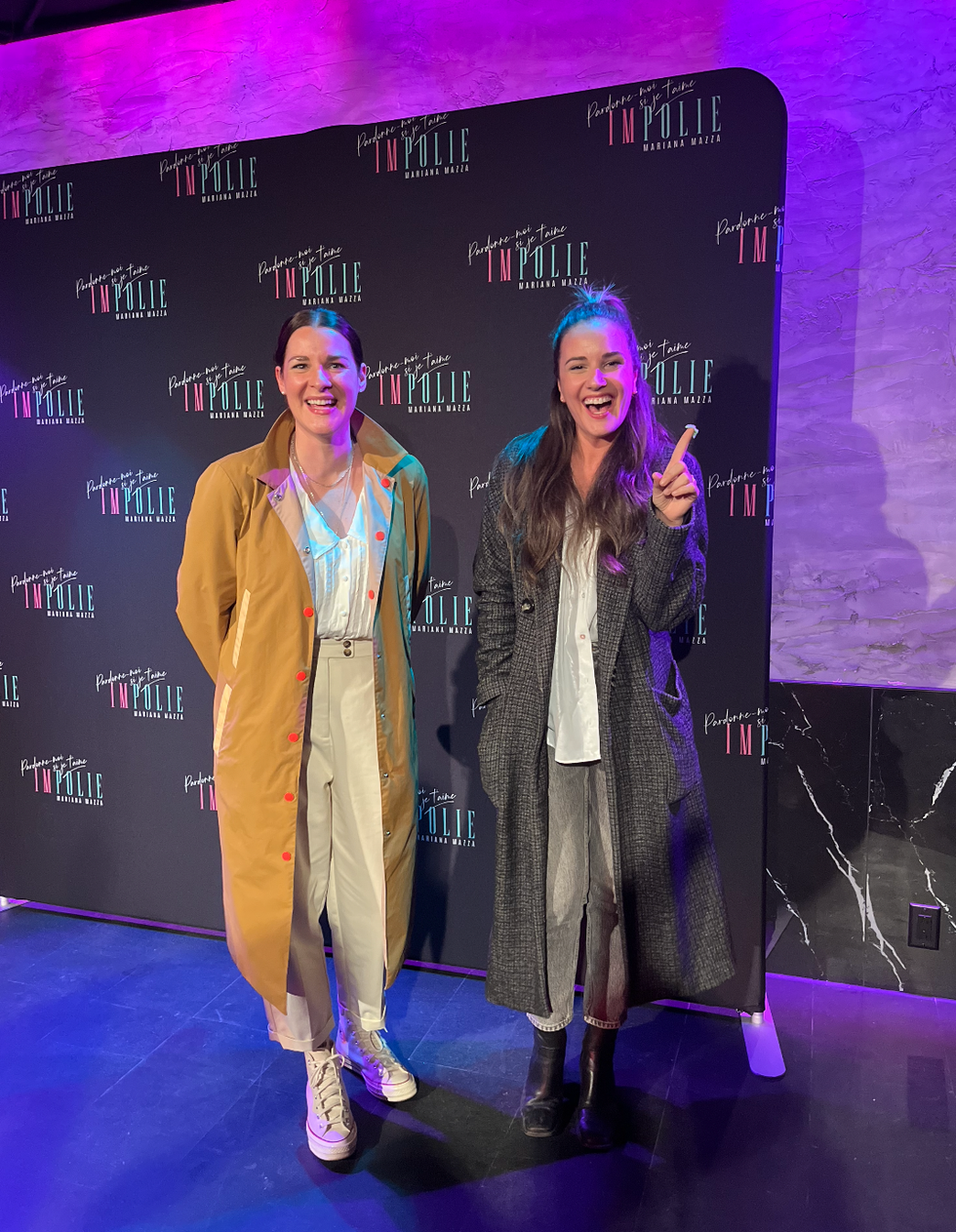 \u00c8ve C\u00f4t\u00e9 et Marie-Jose\u0301e Gauvin.