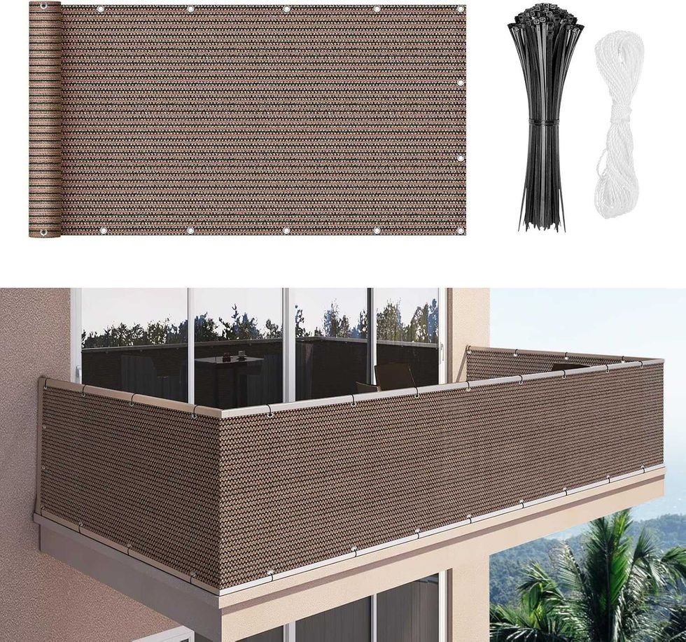 \u00c9cran de protection UV pour balcon et cl\u00f4ture \u00e0 vendre sur Amazon Canada.