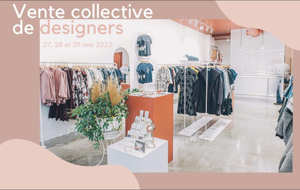 \u00e9v\u00e8nement Vente collective de designers.\u200b