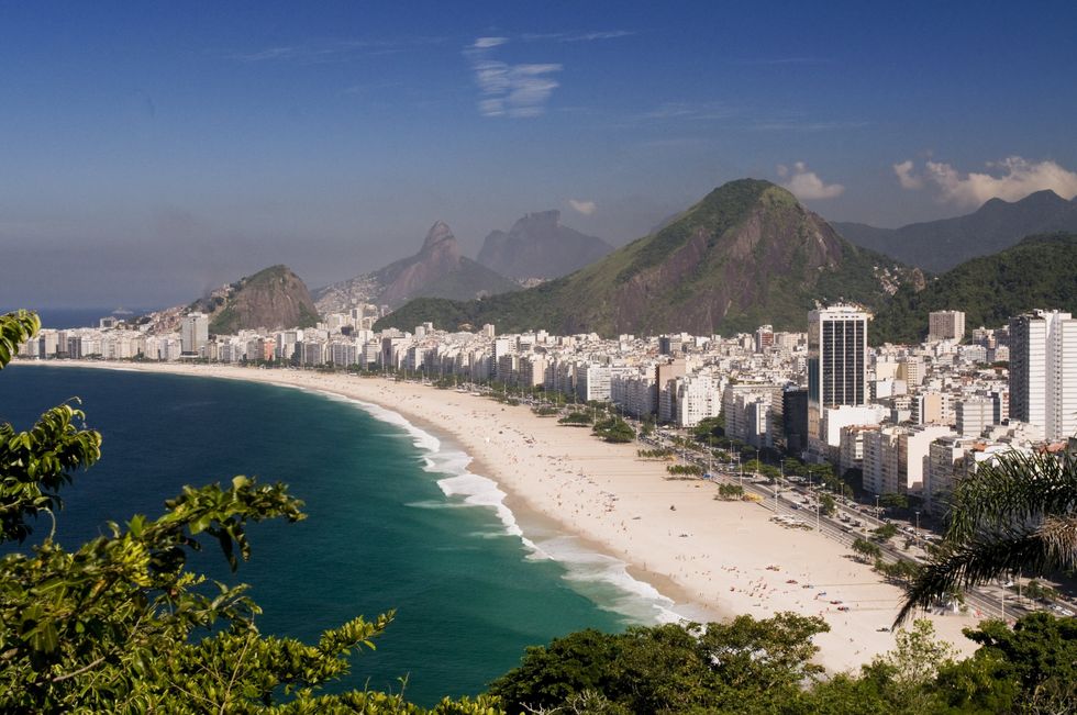 \u200bA beach in Rio de Janeiro.