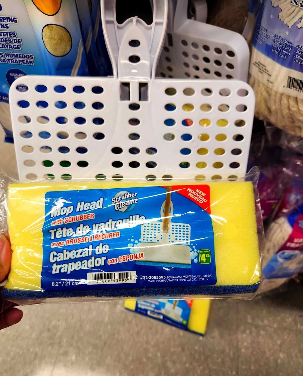 \u200bA mophead from Dollarama.