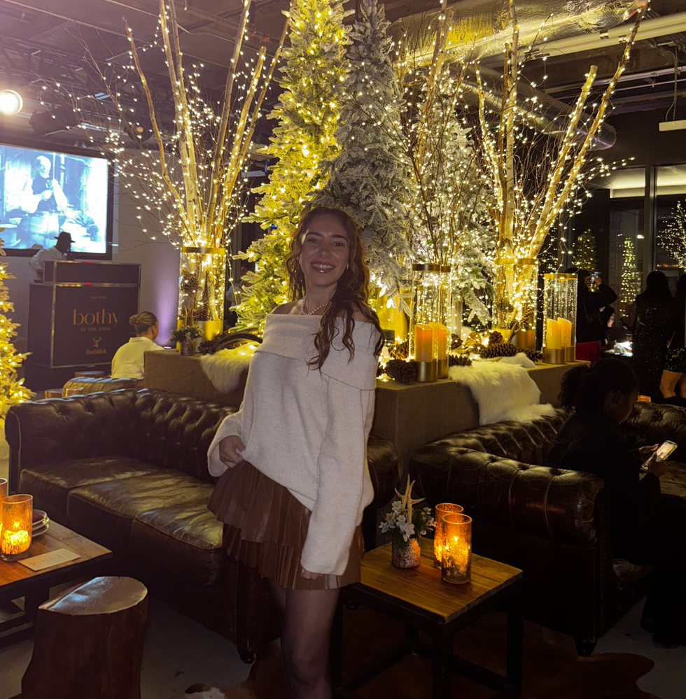 \u200bA person posing for a picture at Bothy in the Park Hyatt.