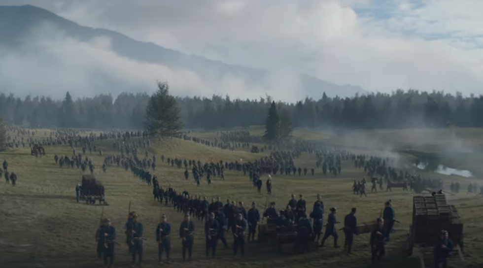 \u200bA scene from the FX limited series Shogun.