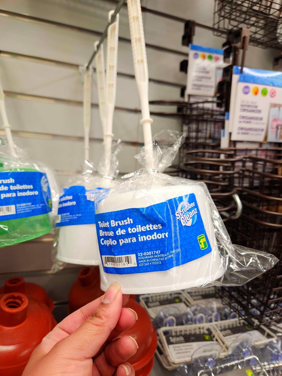 \u200bA toilet brush from Dollarama.