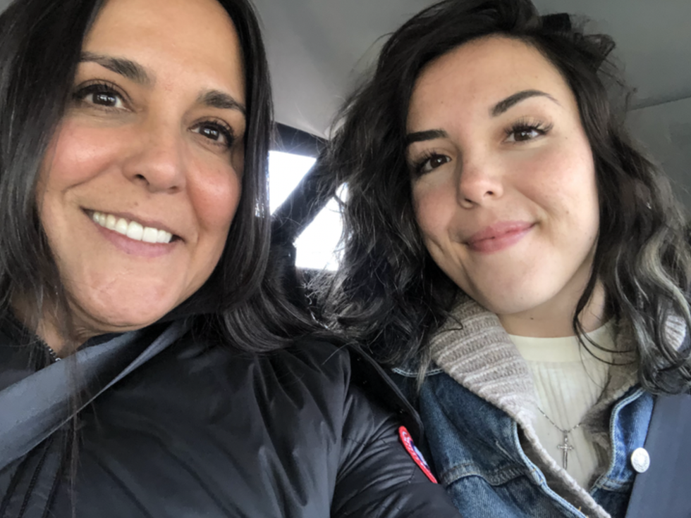 \u200bAlex and her mom.