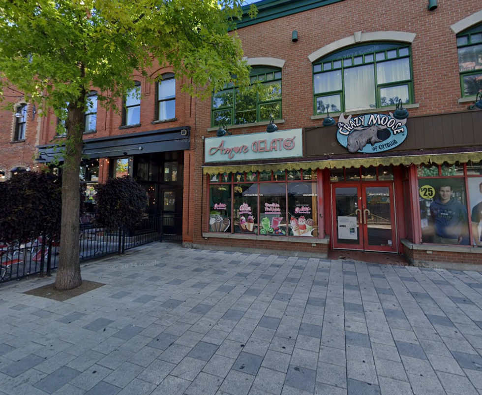 \u200bAmore Gelato at 71 William St. in Ottawa.