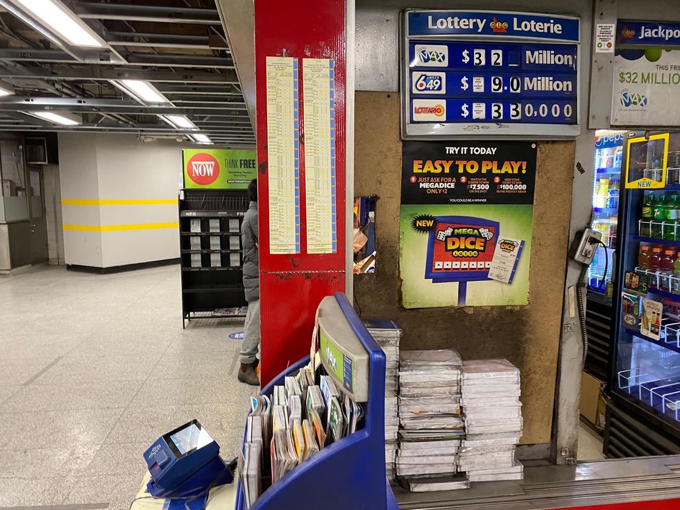 \u200bAn OLG lotto booth