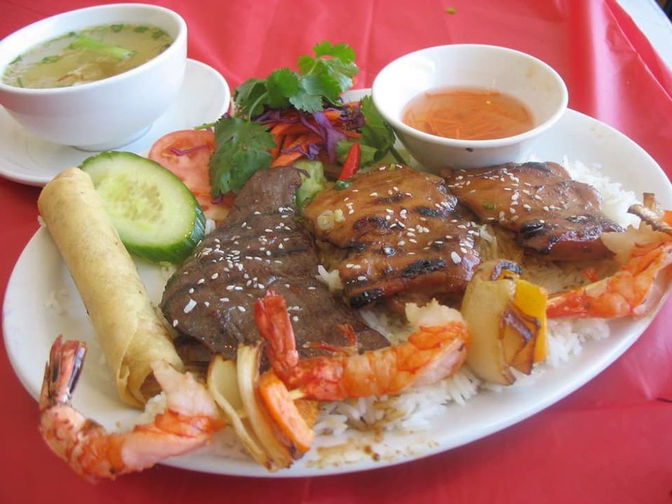 \u200bAssiette de viande.