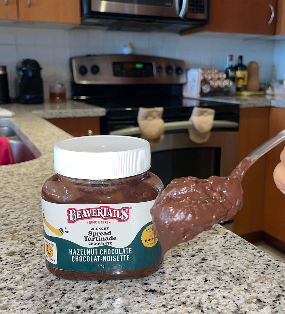 \u200bBeaverTails Crunchy Hazelnut Chocolate Spread.