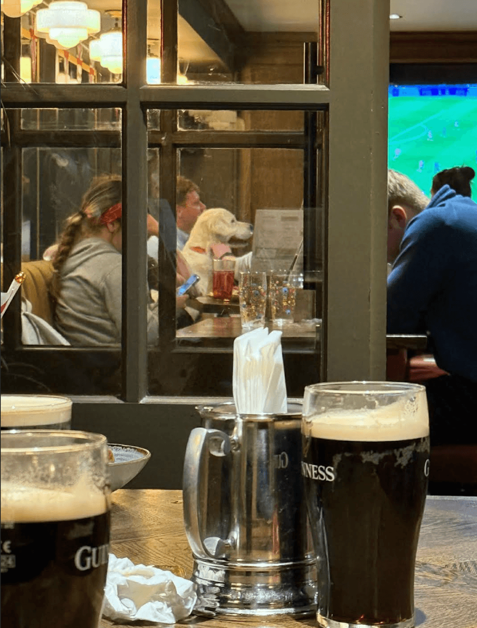 \u200bBeers on a table.