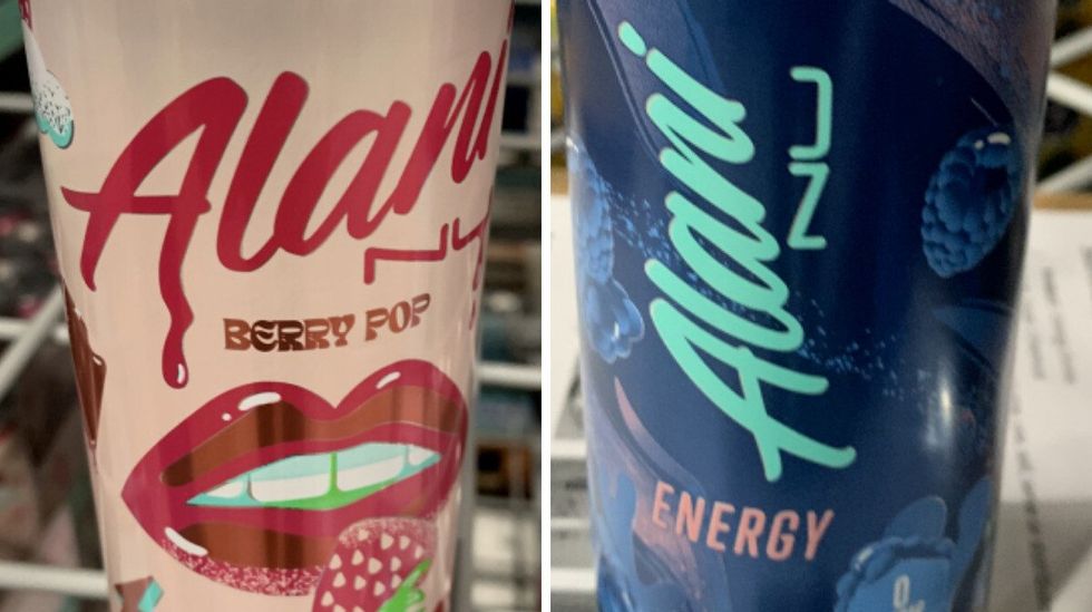 \u200bBoissons \u00e9nergisantes Alani Nu.