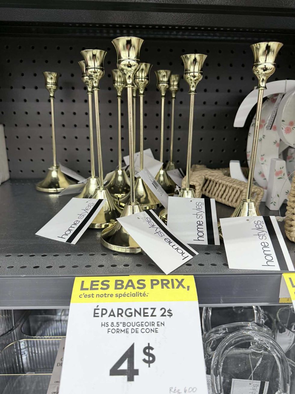 \u200bBougeoir en vente au Tigre G\u00e9ant pour 4 $.