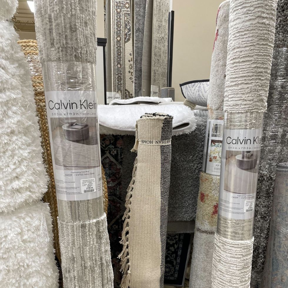 \u200bCalvin Klein rugs at HomeSense.