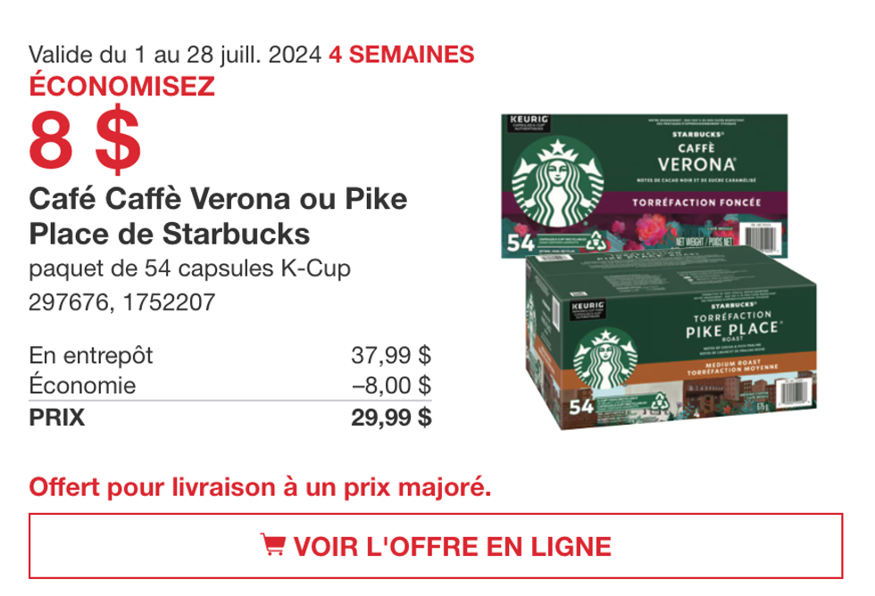 \u200bCapsules K-Cup de Starbucks.