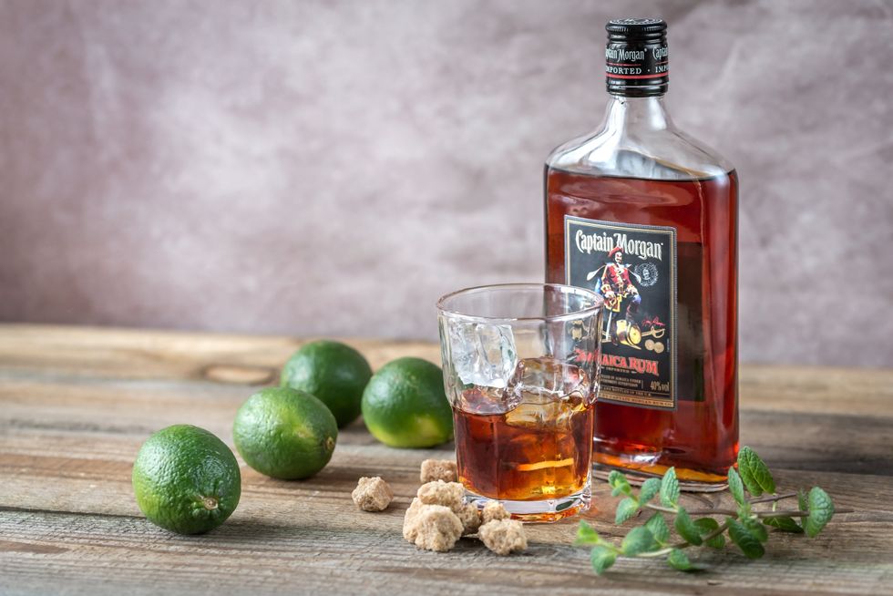 \u200bCaptain Morgan rum.
