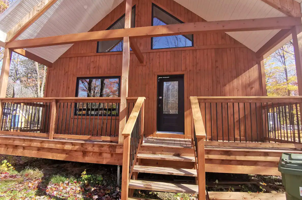 \u200bChalet \u00e0 louer \u00e0 Saint-Rosaire sur Airbnb.