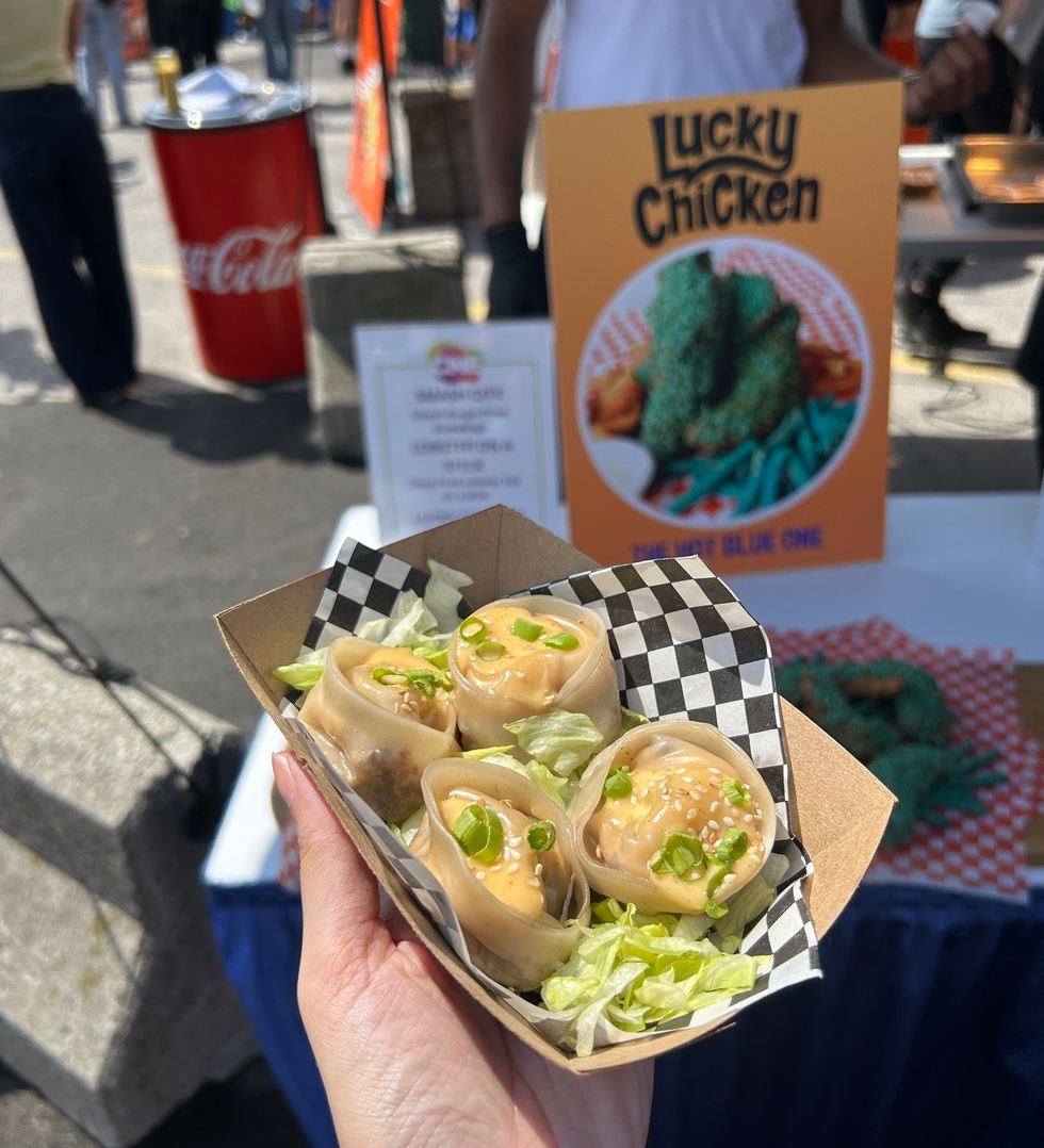 \u200bCheeseburger Dumplings from Smash City.